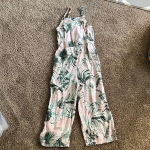 Long jumper with floral design